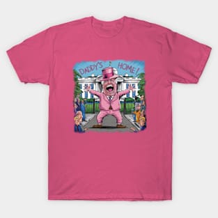 Trump Pink Daddys Home 2024 T-Shirt